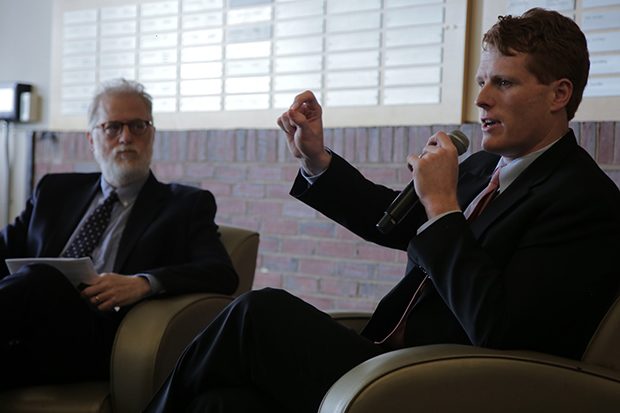 Yehudah Mirsky and Representative Joe Kennedy