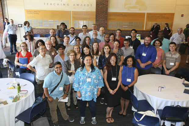 A group shot of some new faculty members