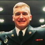 Headshot of Curt Lieber ‘18, a 1st Lieutenant in the U.S. Army Reserves