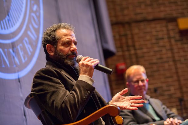 Tony Shalhoub speaking on stage