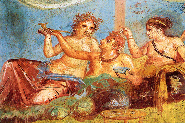 Ancient Roman banquet