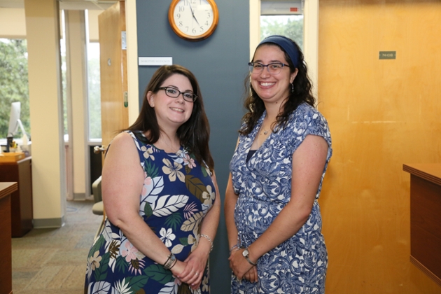 Caroline Cadel ’09 and Lea Winkler ’09