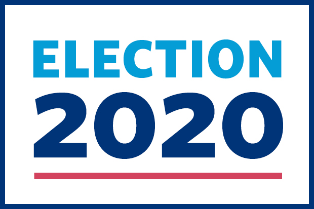 Graphic that says Election 2020
