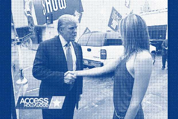 Donald Trump in the Access Hollywood video