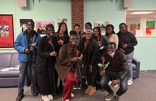 Roses in Concrete high school students 