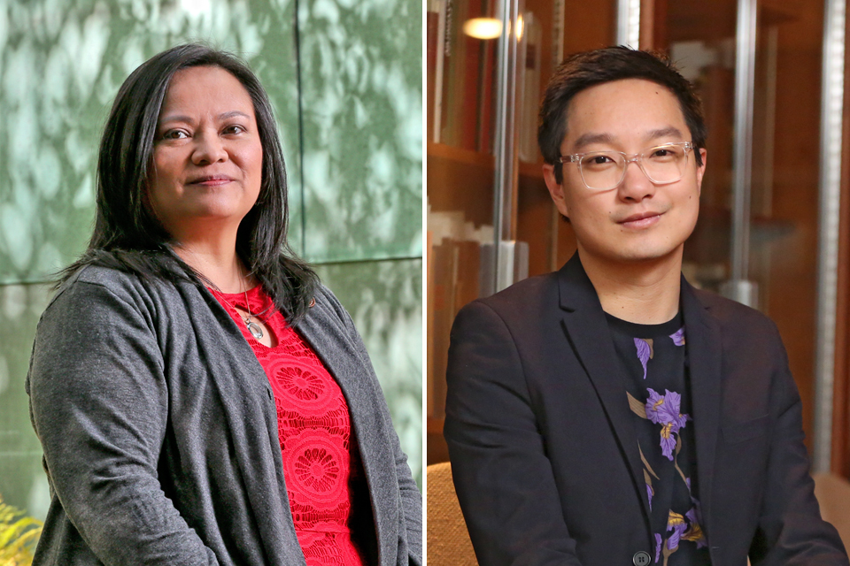 Writers in Residence Grace Talusan and Chen Chen
