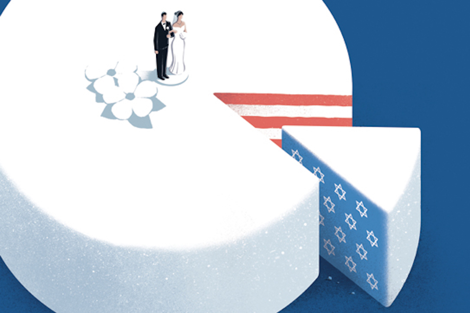illustration of wedding cake