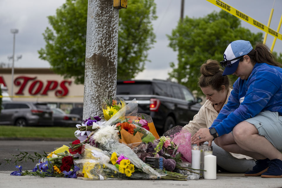 A memorial in Buffalo