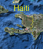 Haiti map