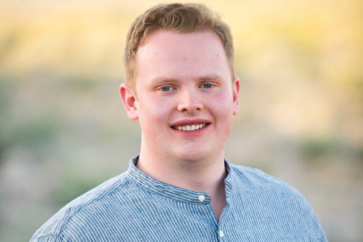 Headshot of Solomon Storm, new admissions coordinator at Brandeis Online