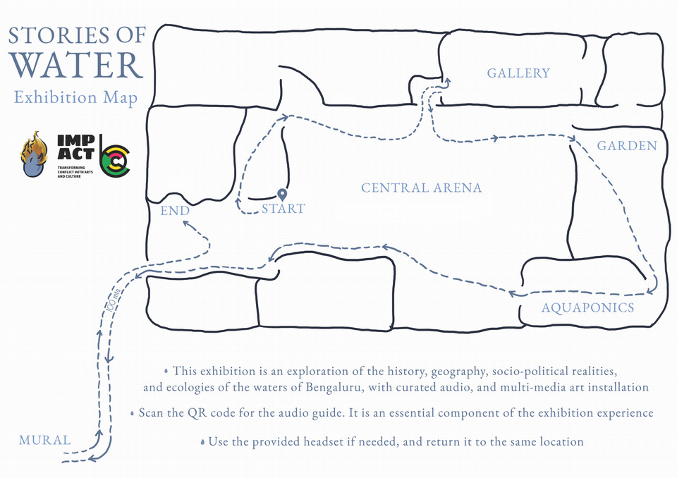 a walking tour map