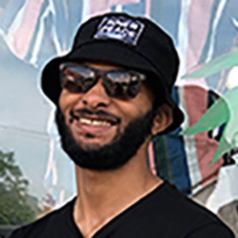 corey beckford, ma in philosophy student
