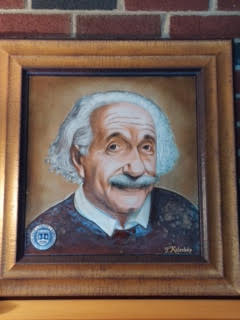 portrait of Albert Einstein