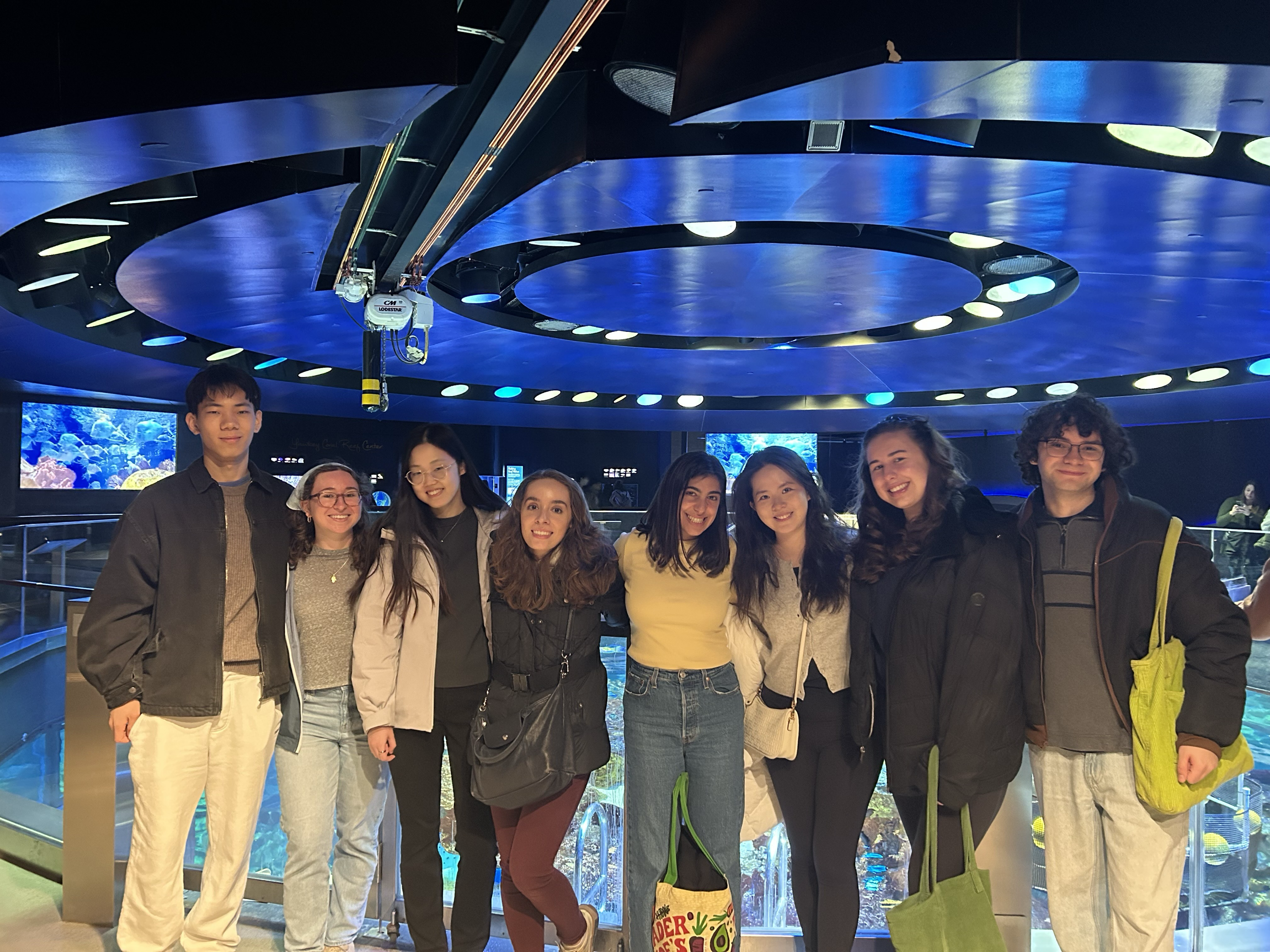 Photo of the lab at the aquarium