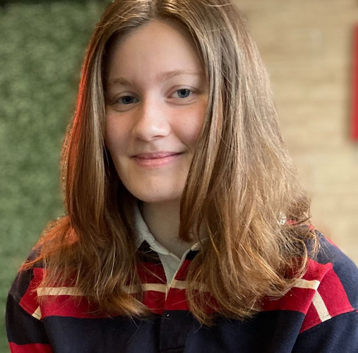 young adult woman smiling