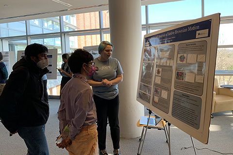 Discussions during poster session (2022)
