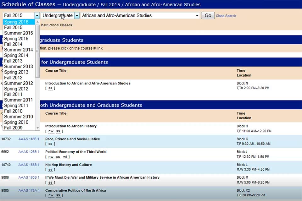 Brandeis Calendar Fall 2025
