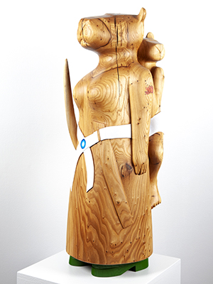 Wood sculpture