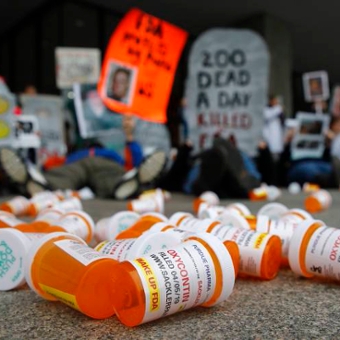 empty pill bottles