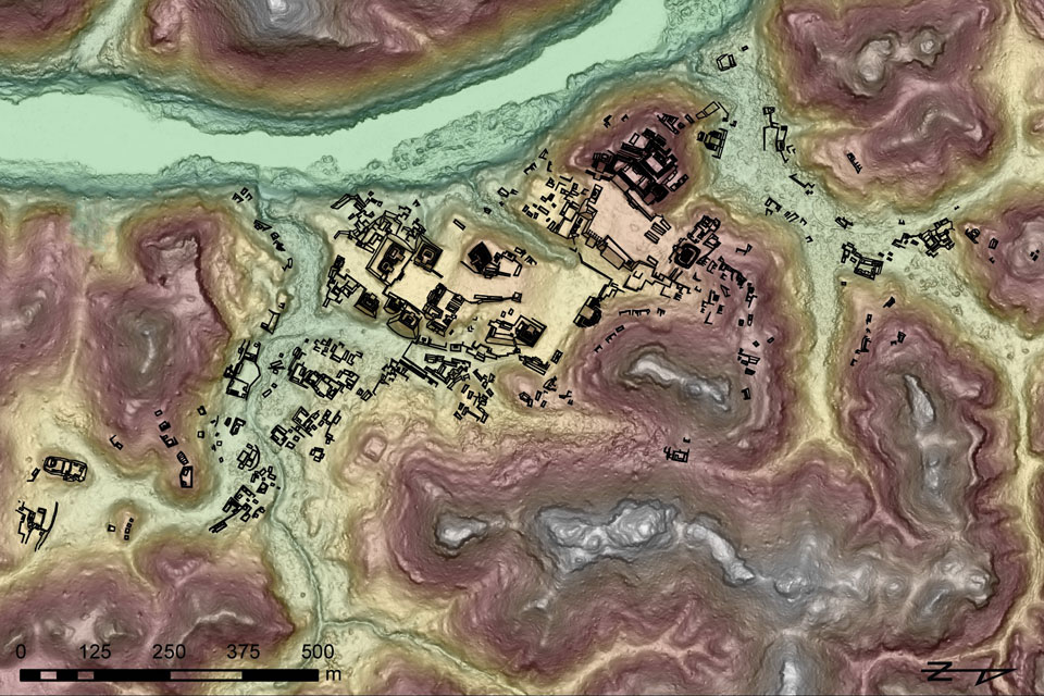 ancient maya city
