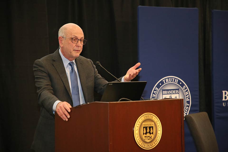 Peter C. Frumhoff delivering his keynote