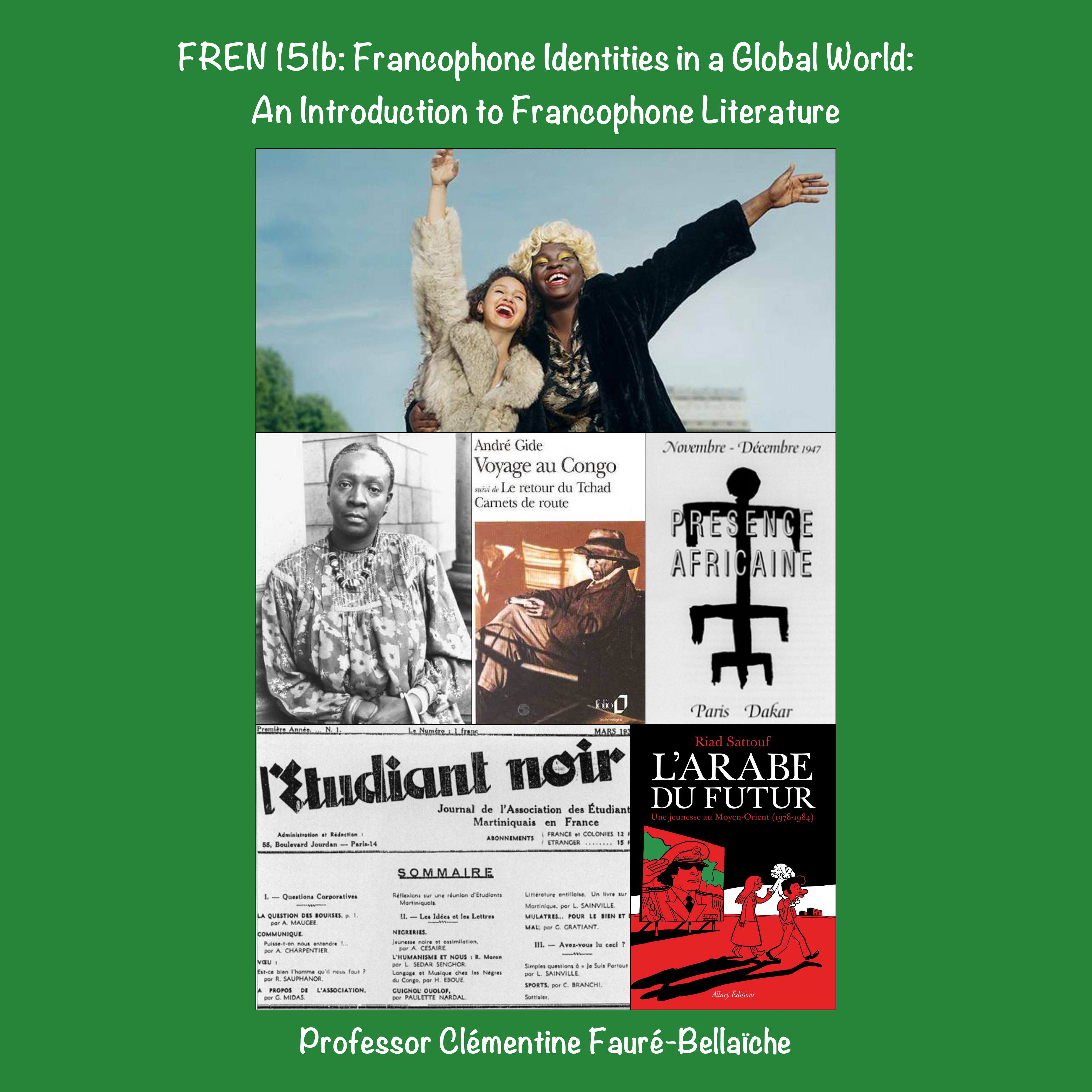 poster for FREN 151