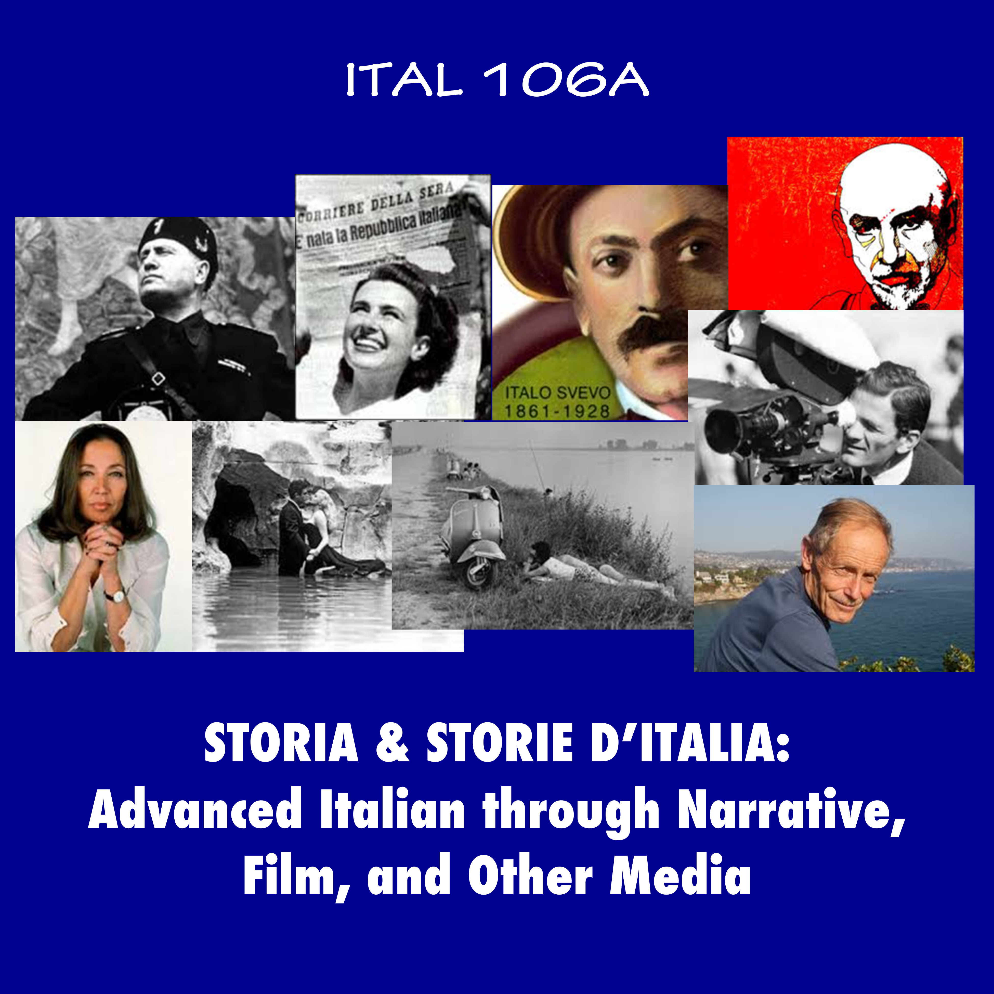 poster for ITAL 106