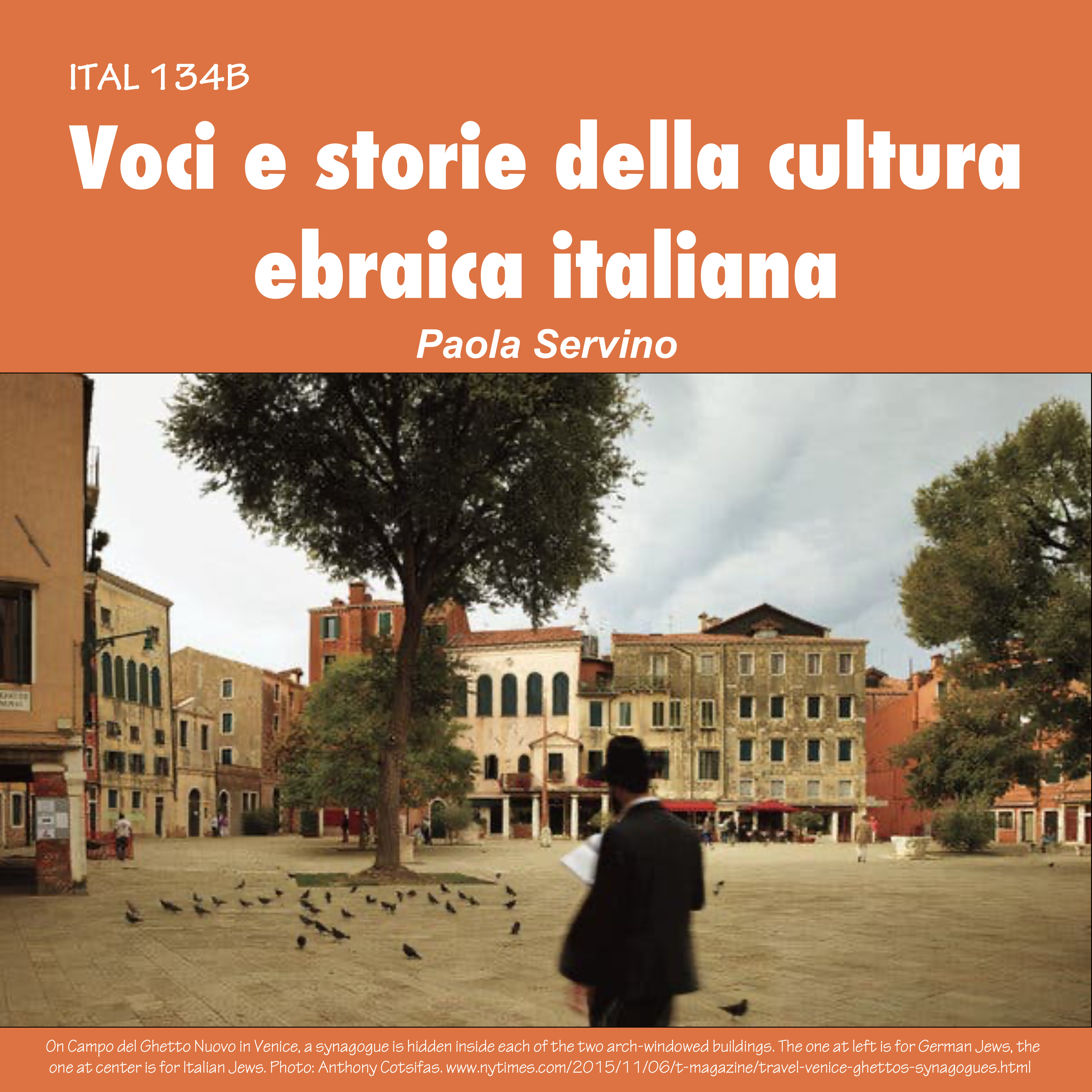 poster for ITAL 134