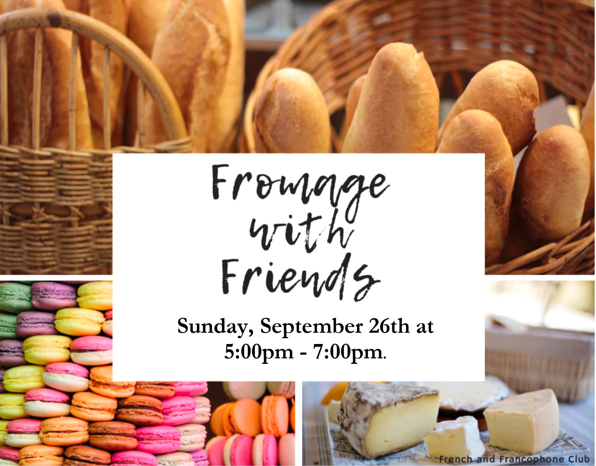 poster for fromage with friends