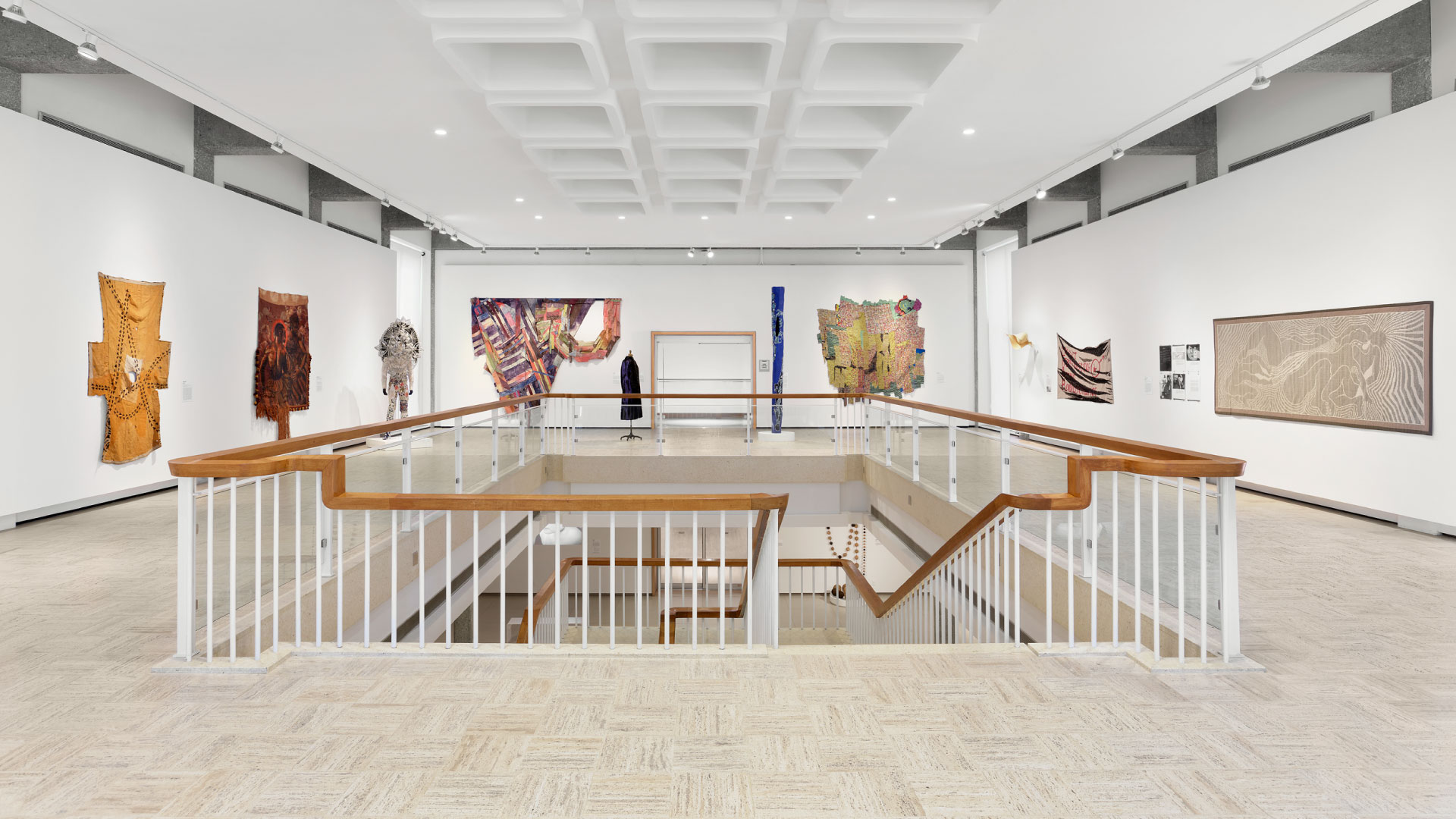 Installation view, "Fabricated Imaginaries: Crafting Art"