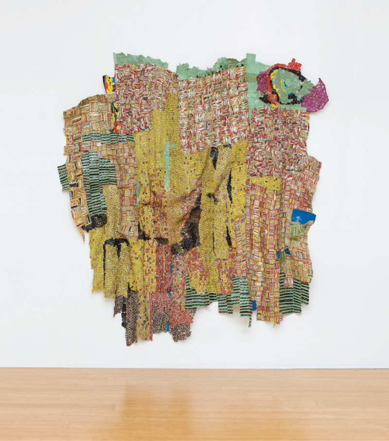 Work by El Anatsui