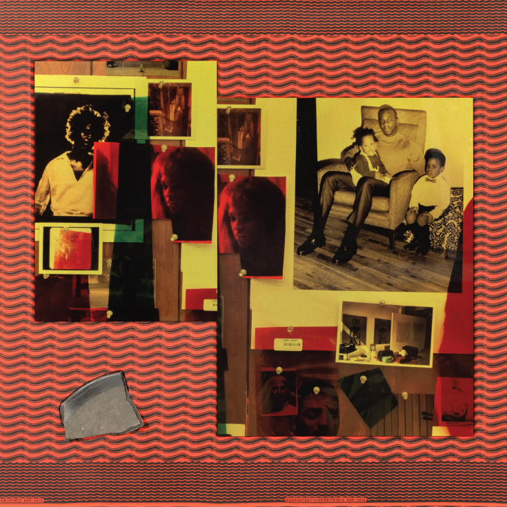 A unique assemblage of Ghanaian cloth and two-dye sublimation prints.