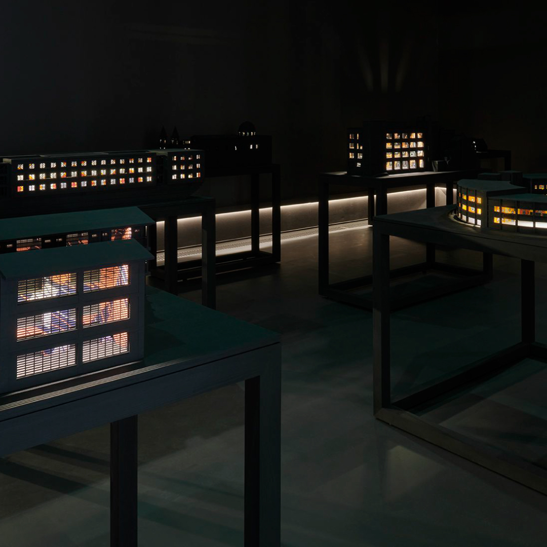 Installation view of "Sanctuary City"