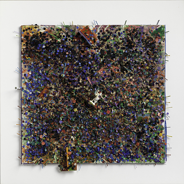 Howardena Pindell, Autobiography: India (Lakshmi), 1984