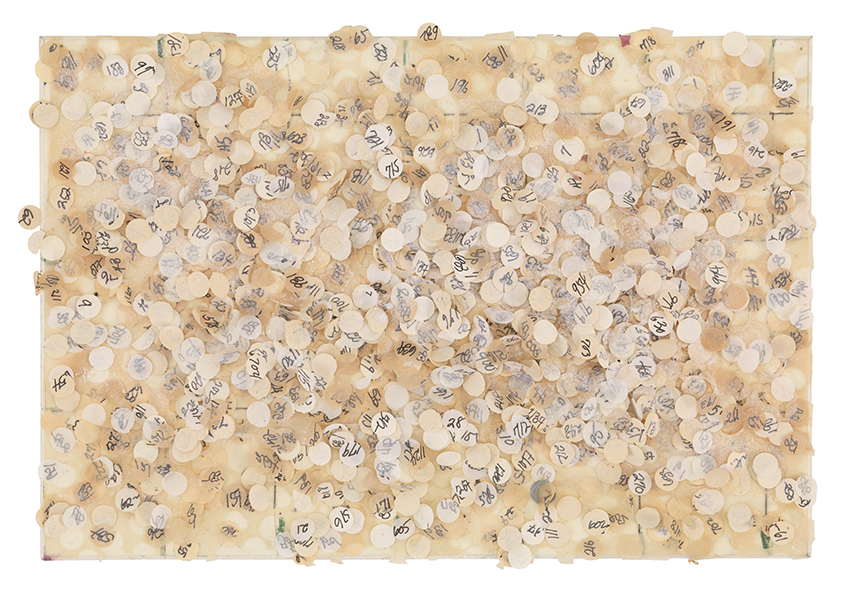 Howardena Pindell, Untitled #58, 1974