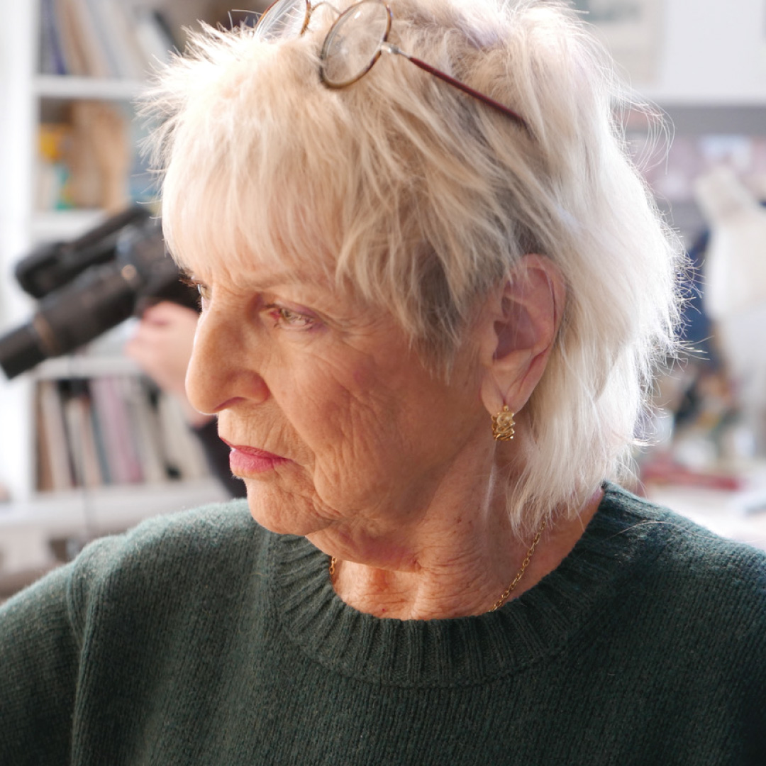 Still of Audrey Flack painting