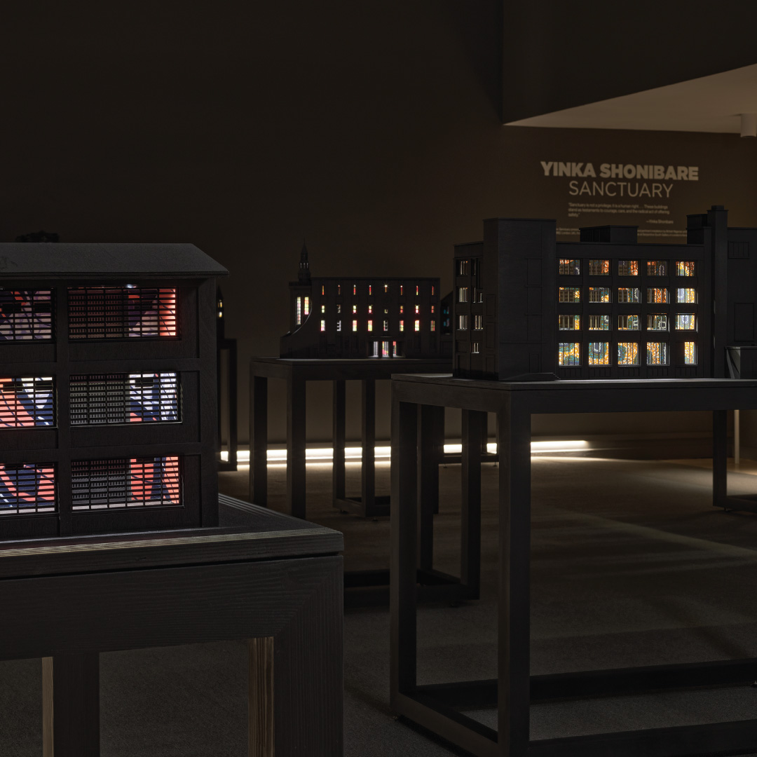 Installation view of Sanctuary City