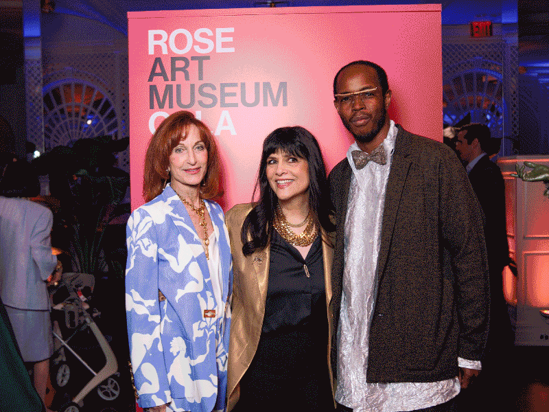 Moving images from the Rose Art Museum gala