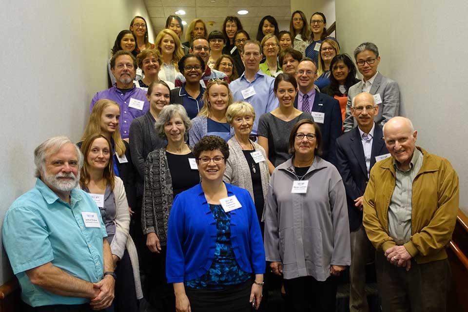 Group of Roybal meeting attendees