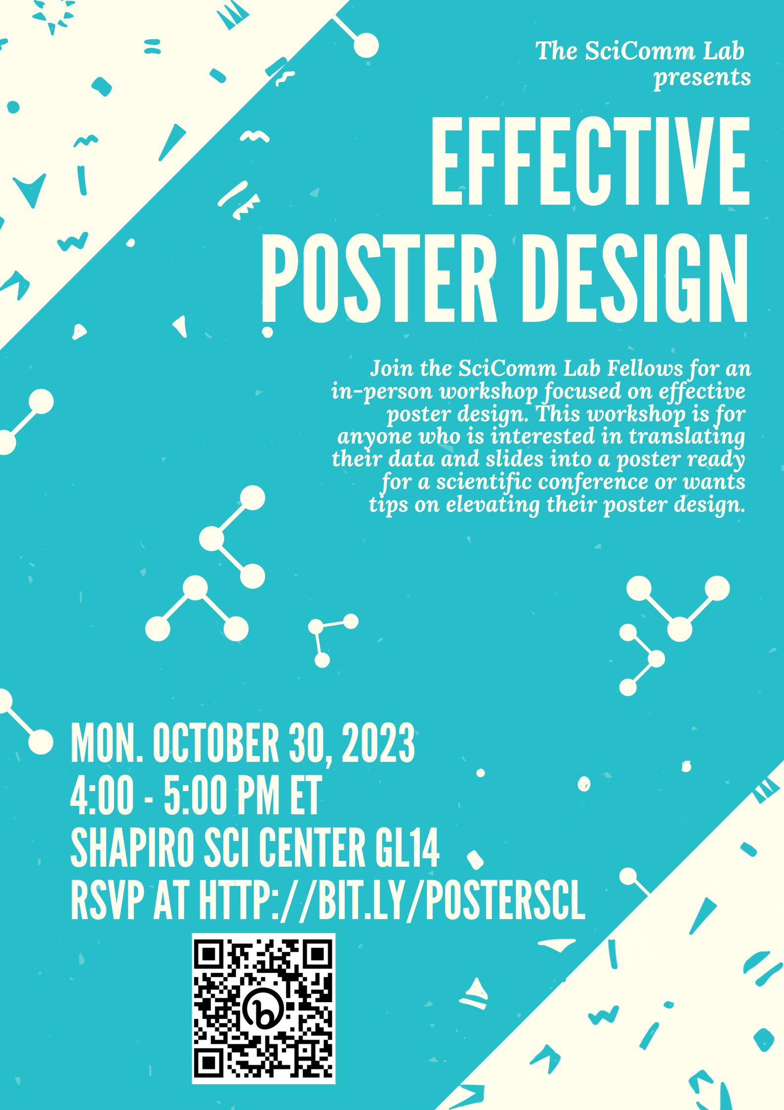 Poster for Effective Design Workshop
