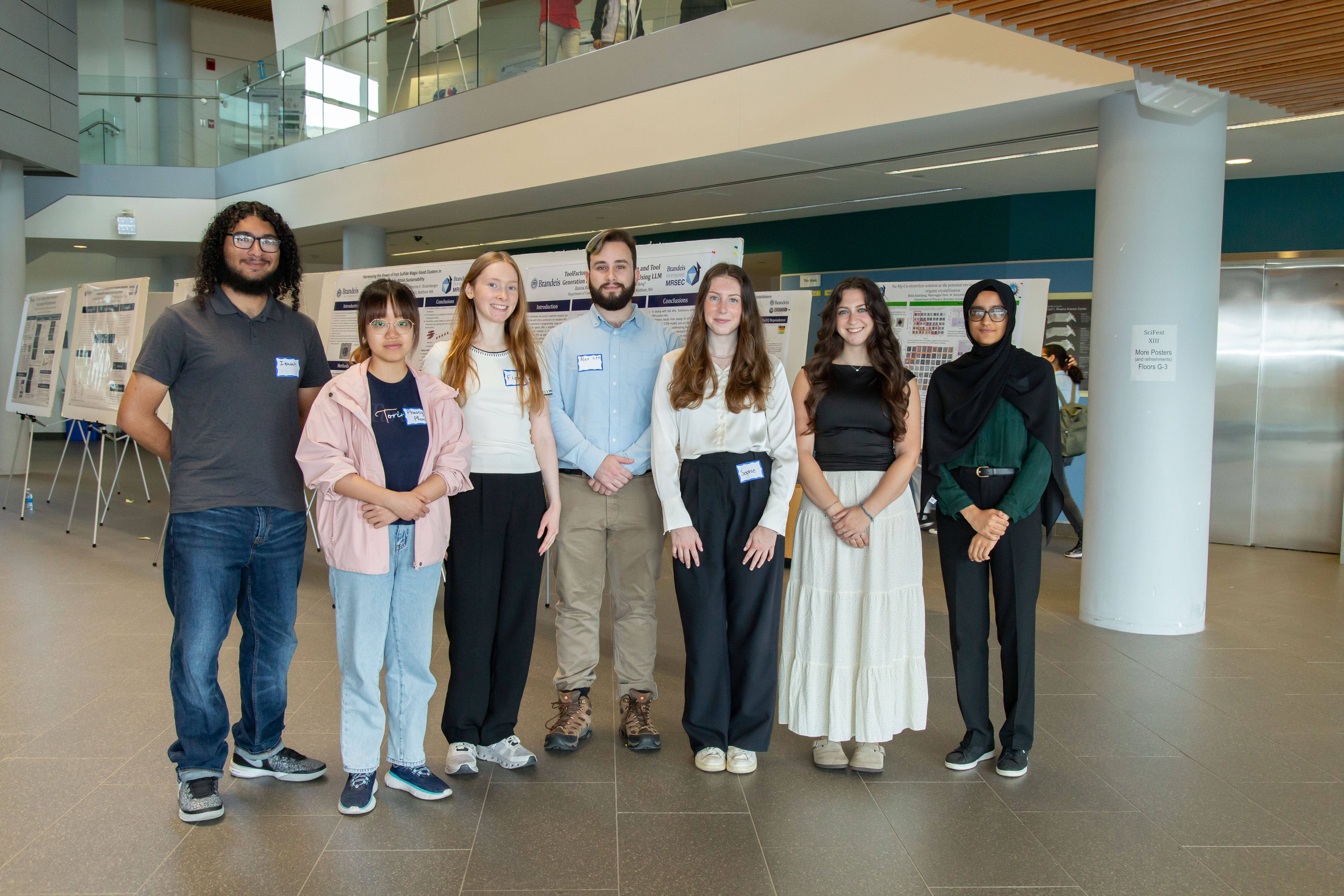 group of students at scifest