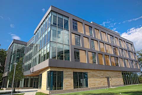 Exterior of Skyline Residence Hall