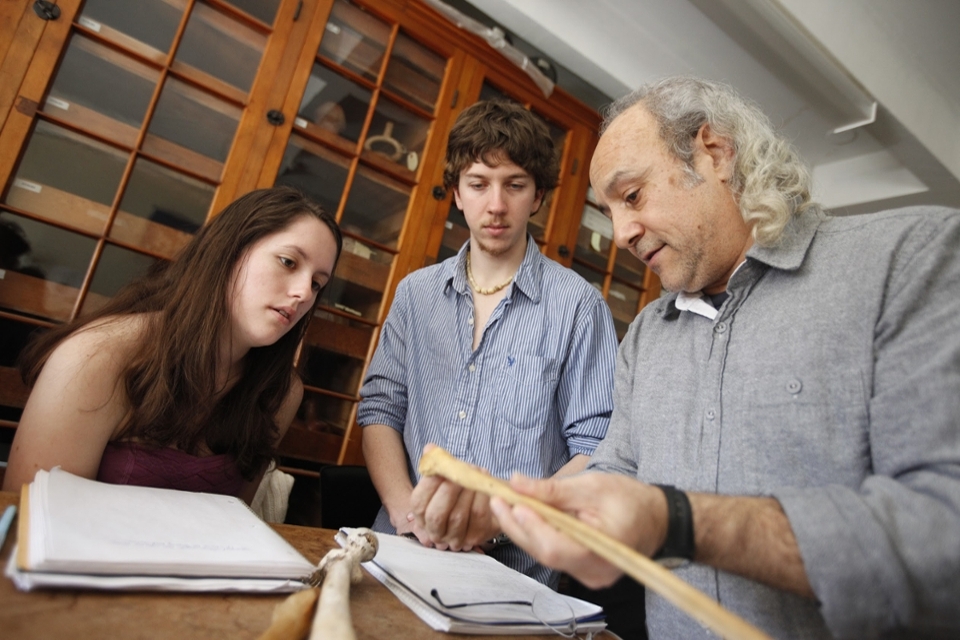 Professor Urcid with students