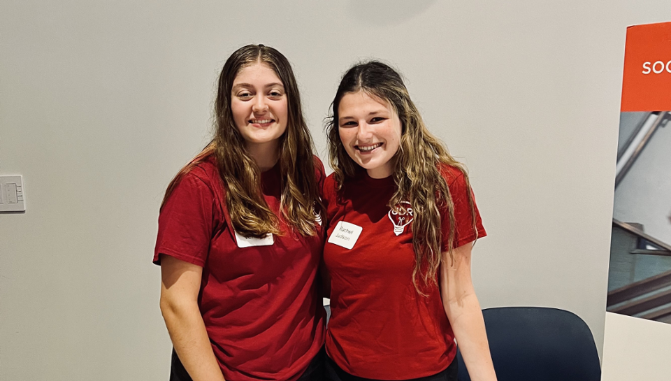 Alaina Vermilya and Rachel Judson, Sociology UDRs