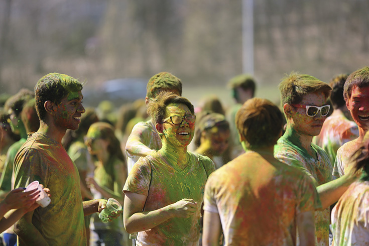 Holi festivities