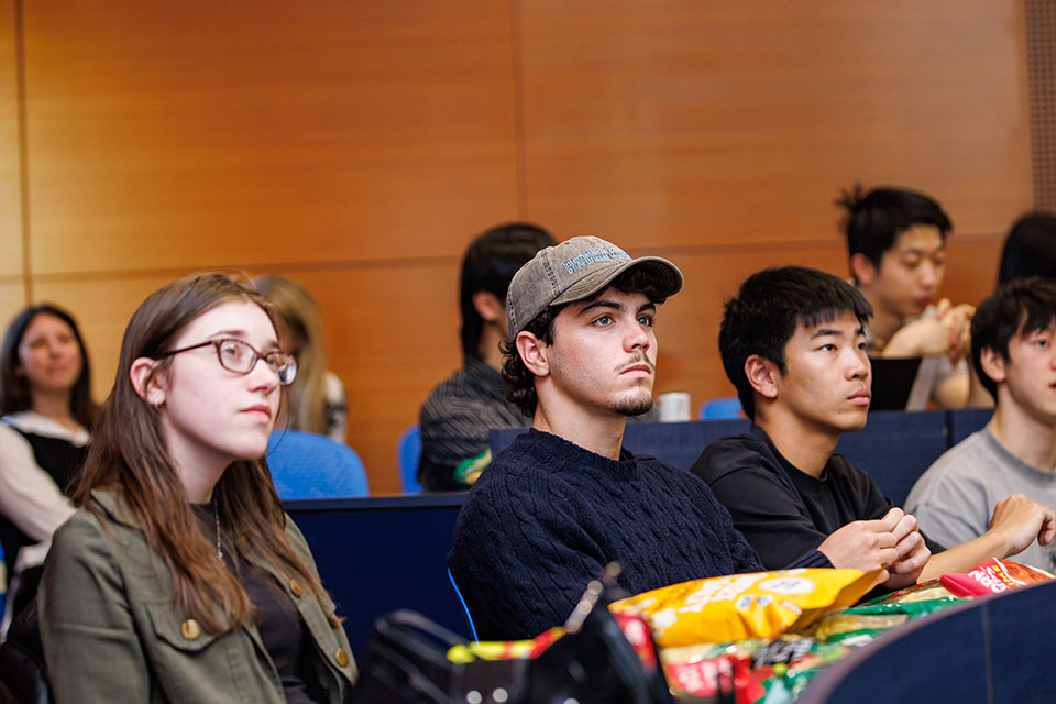 Students in a class