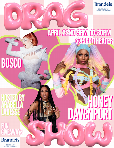 Drag show flyer