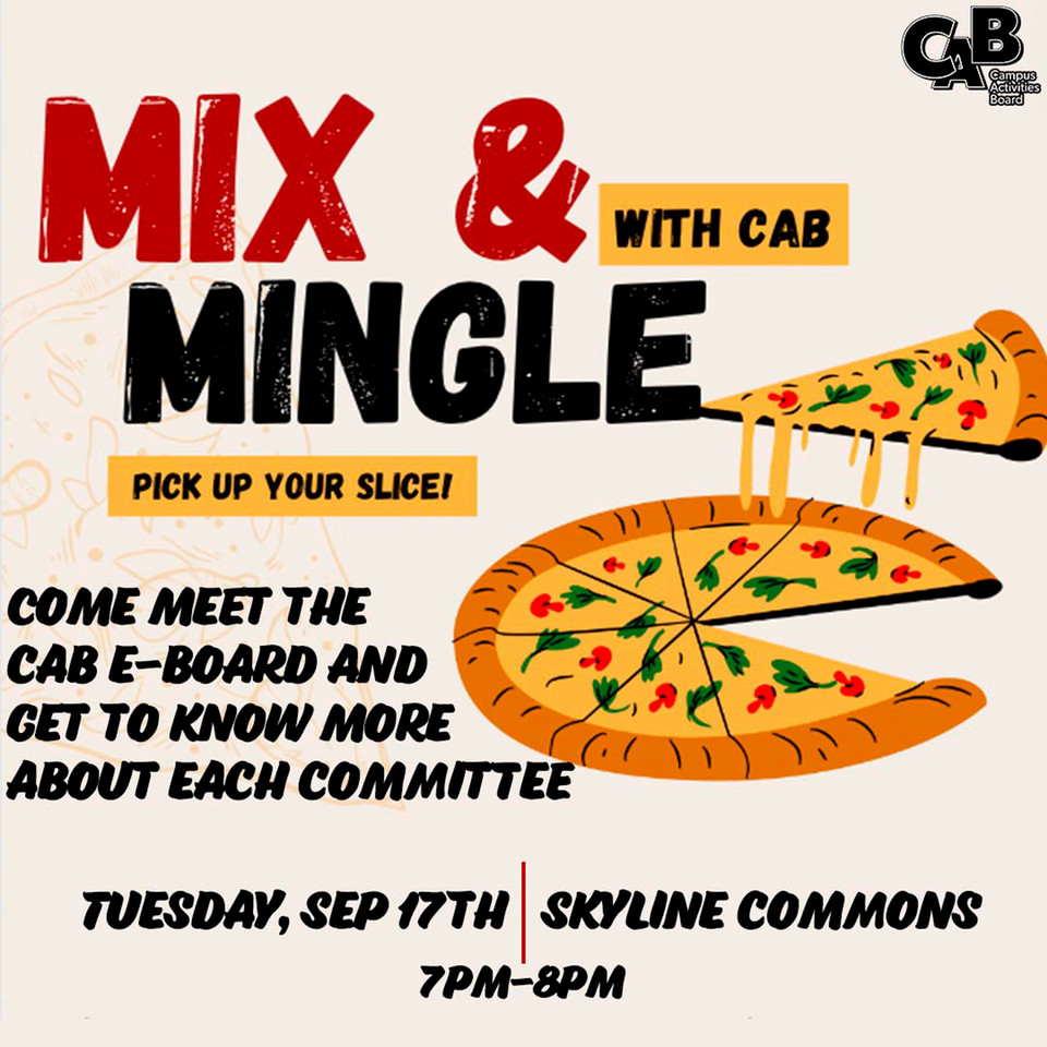 mix and mingle flyer