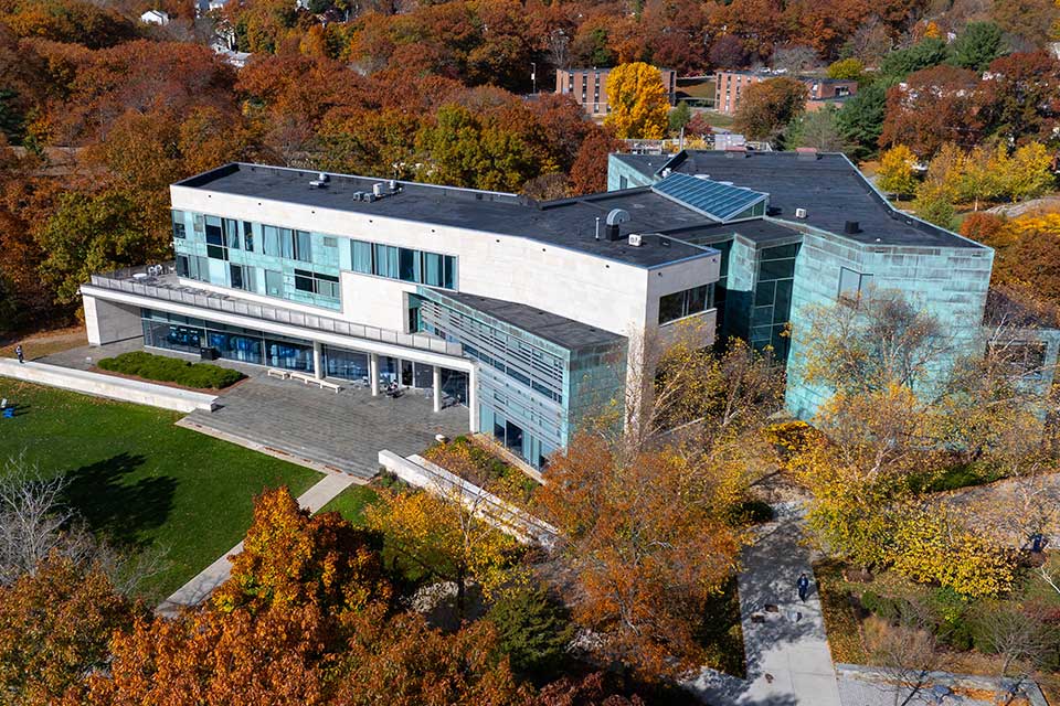 View of Shapiro Campus Center