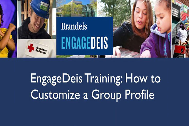 Title Slide: How to Customize Your Group Profile 